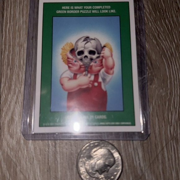 Garbage Pail Kids x Topps Chrome  checklist Woody Allen and Salvatore Dolly Crkd - Picture 3 of 5